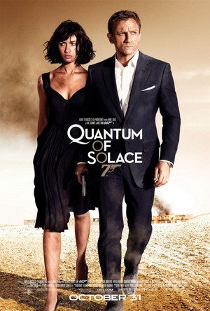 Quantum of Solace (2008) - poster
