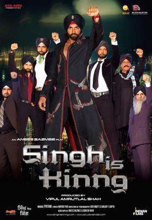 Singh Is Kinng (2008) - poster