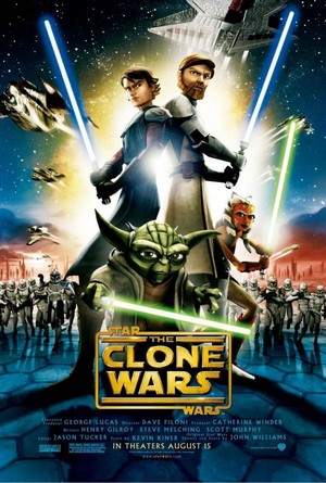 Star Wars: The Clone Wars (2008) - poster