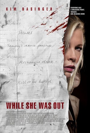While She Was Out (2008) - poster