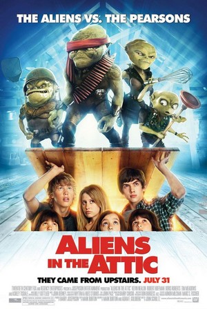 Aliens in the Attic (2009) - poster