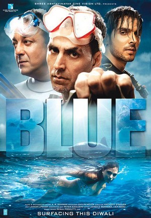 Blue (2009) - poster