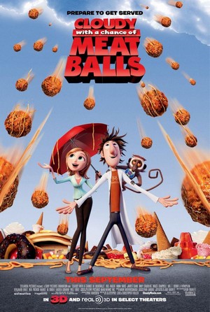 Cloudy with a Chance of Meatballs (2009) - poster