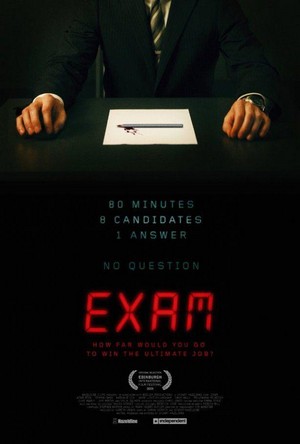 Exam (2009) - poster