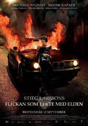 Flickan Som Lekte med Elden (2009) - poster