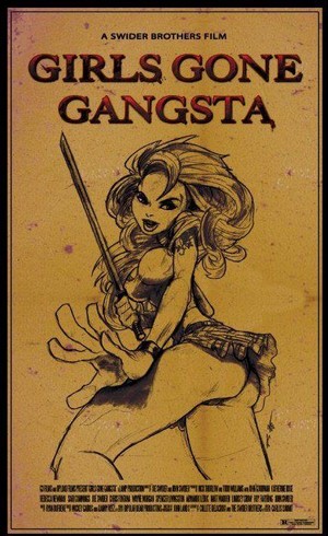 Girls Gone Gangsta (2009) - poster