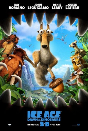 Ice Age: Dawn of the Dinosaurs (2009) - poster