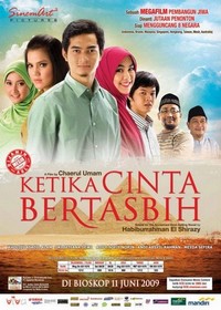 Ketika Cinta Bertasbih (2009) - poster