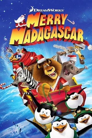 Merry Madagascar (2009) - poster