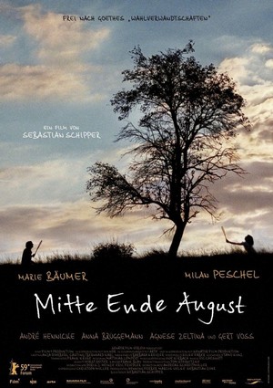 Mitte Ende August (2009) - poster