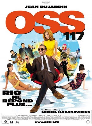 OSS 117: Rio Ne Répond Plus (2009) - poster