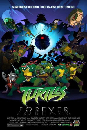 Teenage Mutant Ninja Turtles: Turtles Forever (2009) - poster