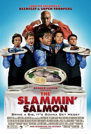 The Slammin' Salmon (2009) - poster