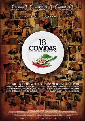18 Comidas (2010) - poster