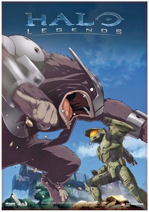 Halo Legends (2010) - poster