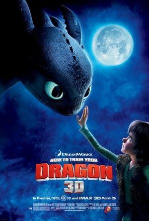 How to Train Your Dragon (2010) - poster