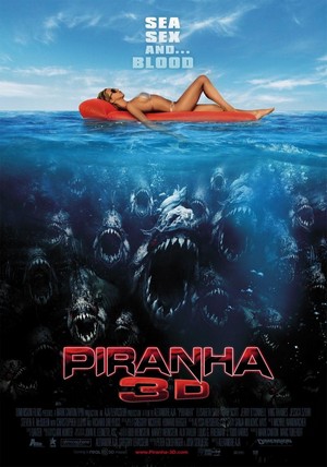 Piranha 3D (2010) - poster