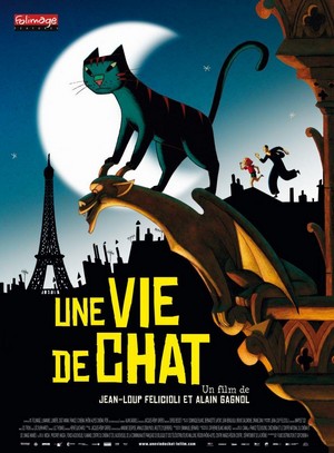 Une Vie de Chat (2010) - poster