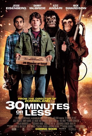 30 Minutes or Less (2011) - poster