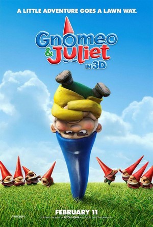 Gnomeo & Juliet (2011) - poster