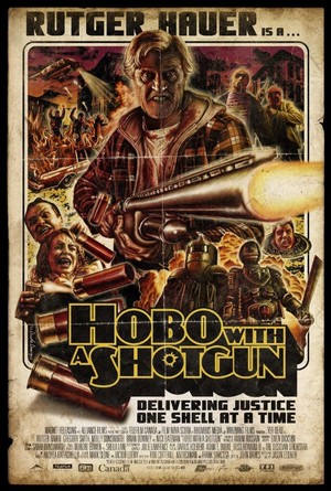 Hobo with a Shotgun (2011) - poster