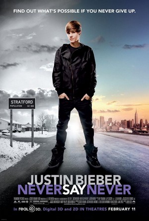 Justin Bieber: Never Say Never (2011) - poster