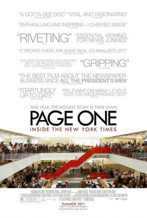 Page One: A Year inside the New York Times (2011) - poster