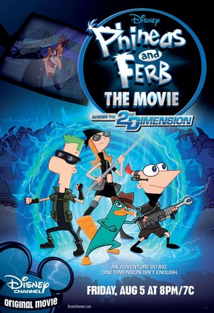 Phineas and Ferb the Movie: Across the 2nd Dimension (2011) - poster