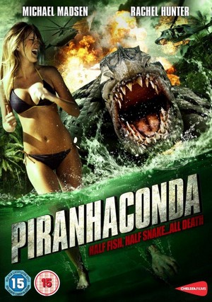Piranhaconda (2011) - poster
