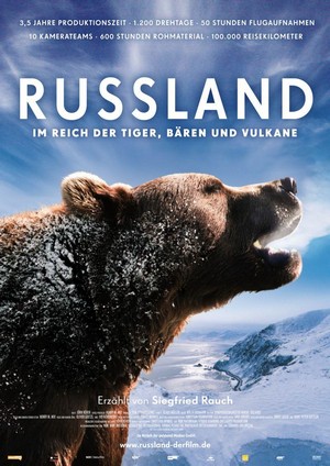 Russland - Im Reich der Tiger, Bären und Vulkane (2011) - poster