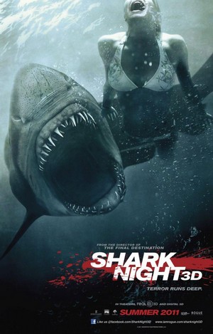 Shark Night 3D (2011) - poster