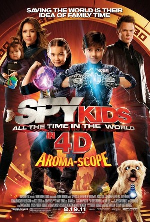 Spy Kids: All the Time in the World in 4D (2011) - poster