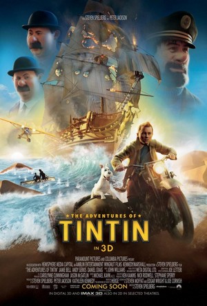 The Adventures of Tintin (2011) - poster