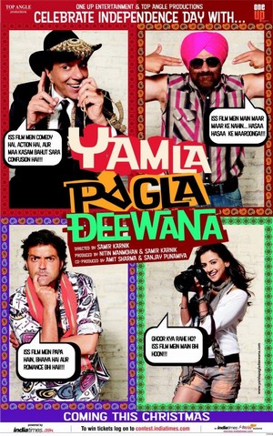 Yamla Pagla Deewana (2011) - poster