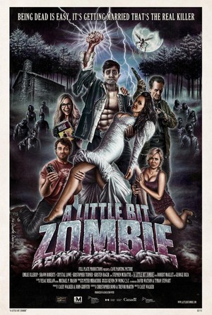 A Little Bit Zombie (2012) - poster