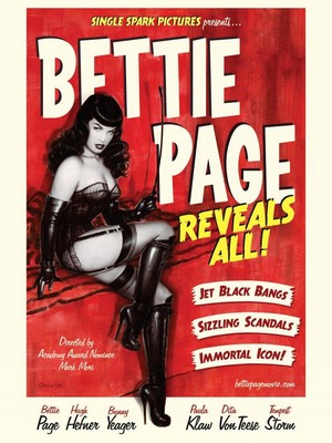 Bettie Page Reveals All (2012) - poster