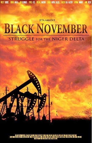 Black November (2012) - poster