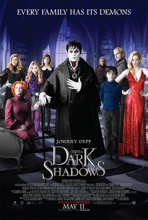 Dark Shadows (2012) - poster