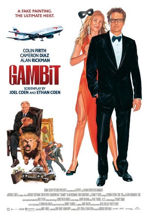 Gambit (2012) - poster