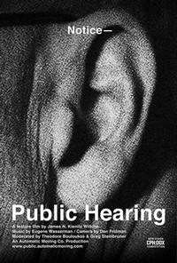 Public Hearing (2012) - poster