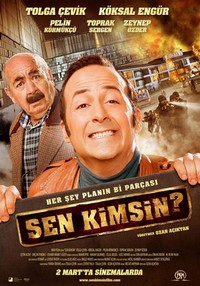 Sen Kimsin (2012) - poster