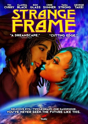 Strange Frame: Love & Sax (2012) - poster