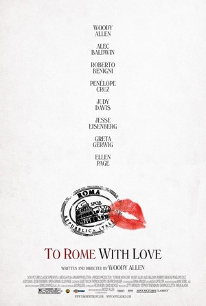 To Rome with Love (2012) - poster