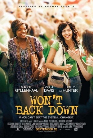 Won't Back Down (2012) - poster