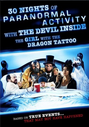30 Nights of Paranormal Activity with the Devil inside the Girl with the Dragon Tattoo (2013) - poster