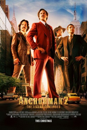 Anchorman 2: The Legend Continues (2013) - poster