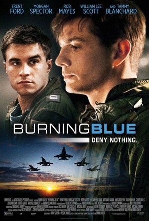 Burning Blue (2013) - poster