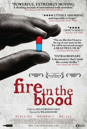 Fire in the Blood (2013) - poster