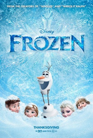 Frozen (2013) - poster