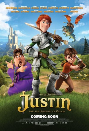 Justin and the Knights of Valour (2013) - poster